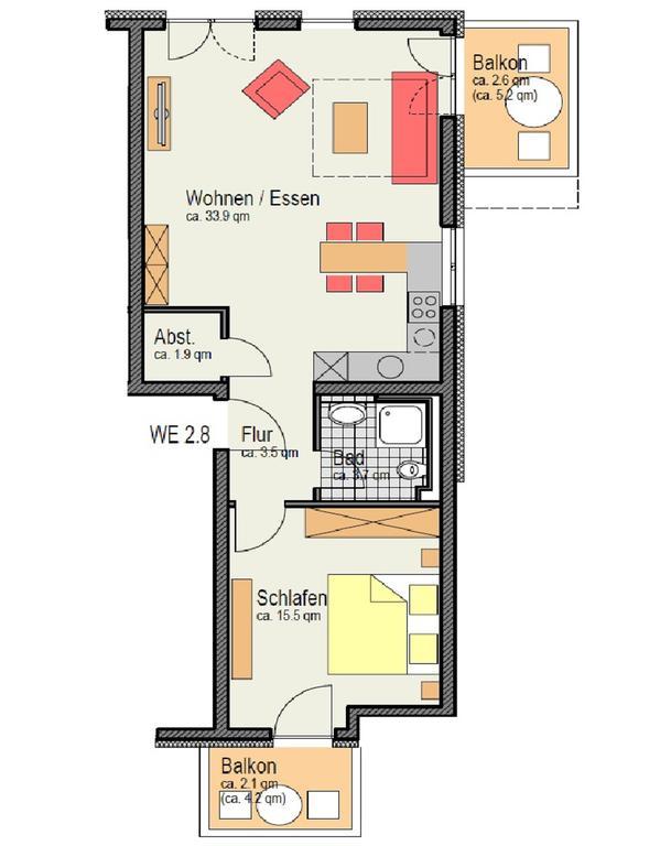 Ferienwohnung Strandlaeufer Юлиусрух Номер фото